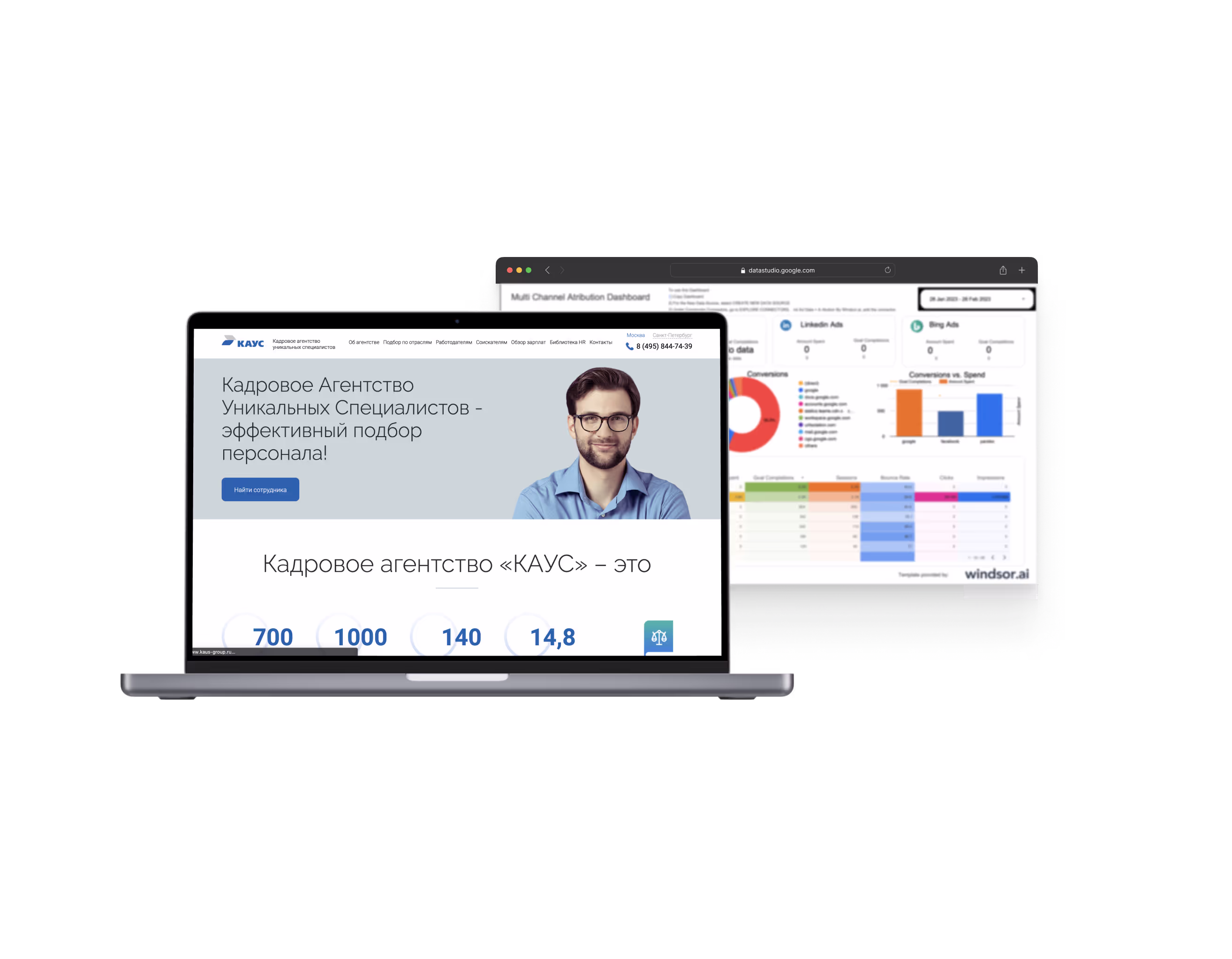 Интернет-продвижение кадровых услуг: Кейсы | leademy digital